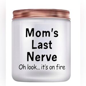 Mom’s Last Nerve Hand Poured Soy Wax Candle 10 oz  $40 Retail NEW